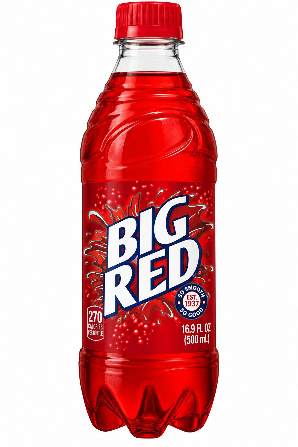 Big Red Original Soda – 16.9 fl oz Bottle