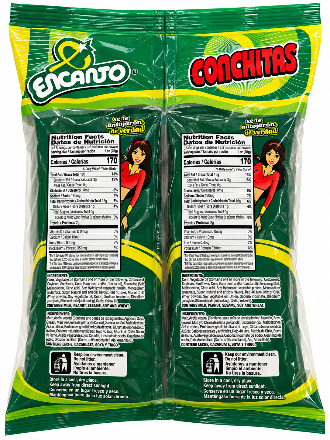 Encanto Conchitas & La Botanera Snack Kit
