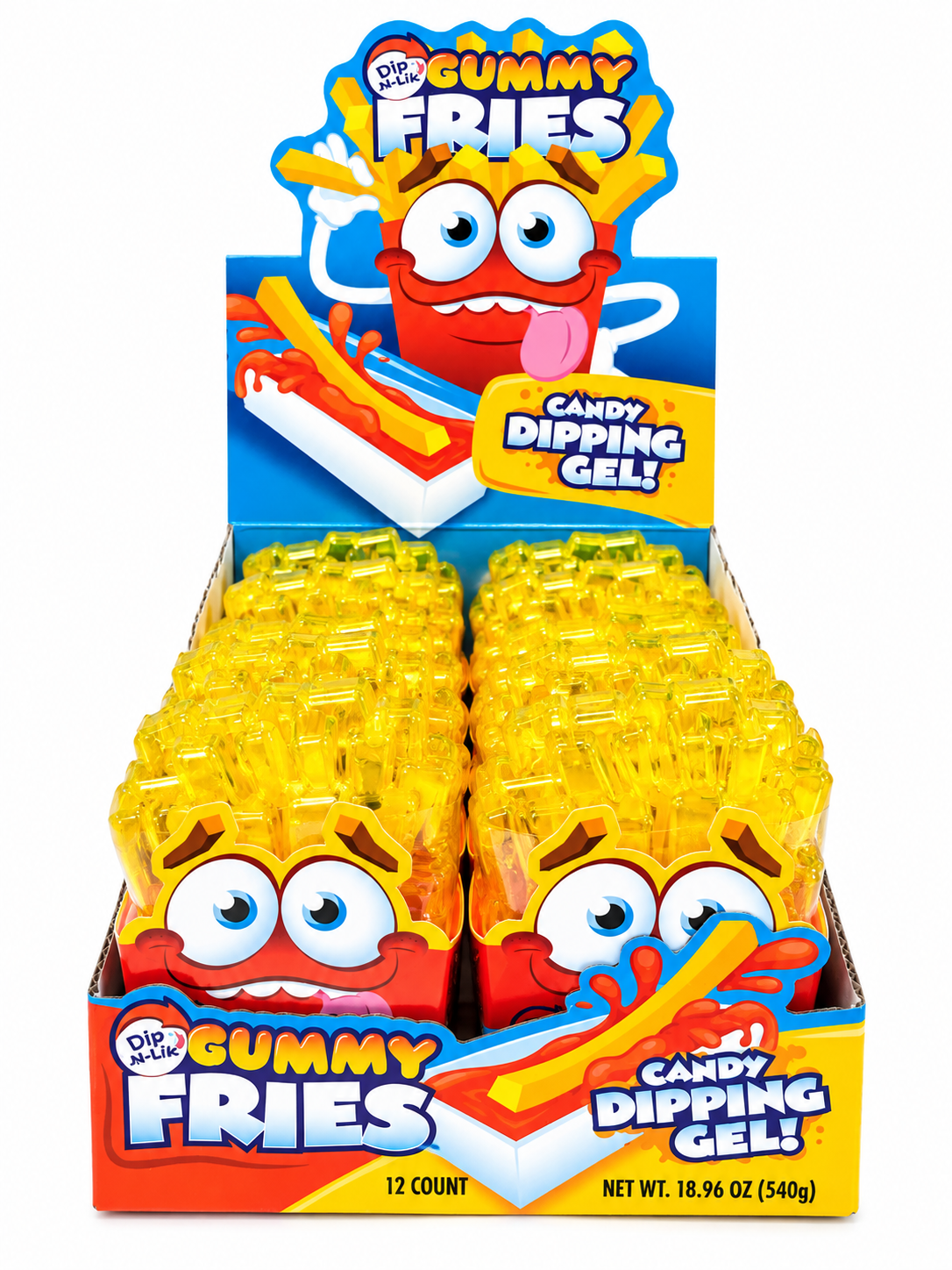 Gummy Fries Dip-N-Lik with Candy Dipping Gel – 1.57 oz