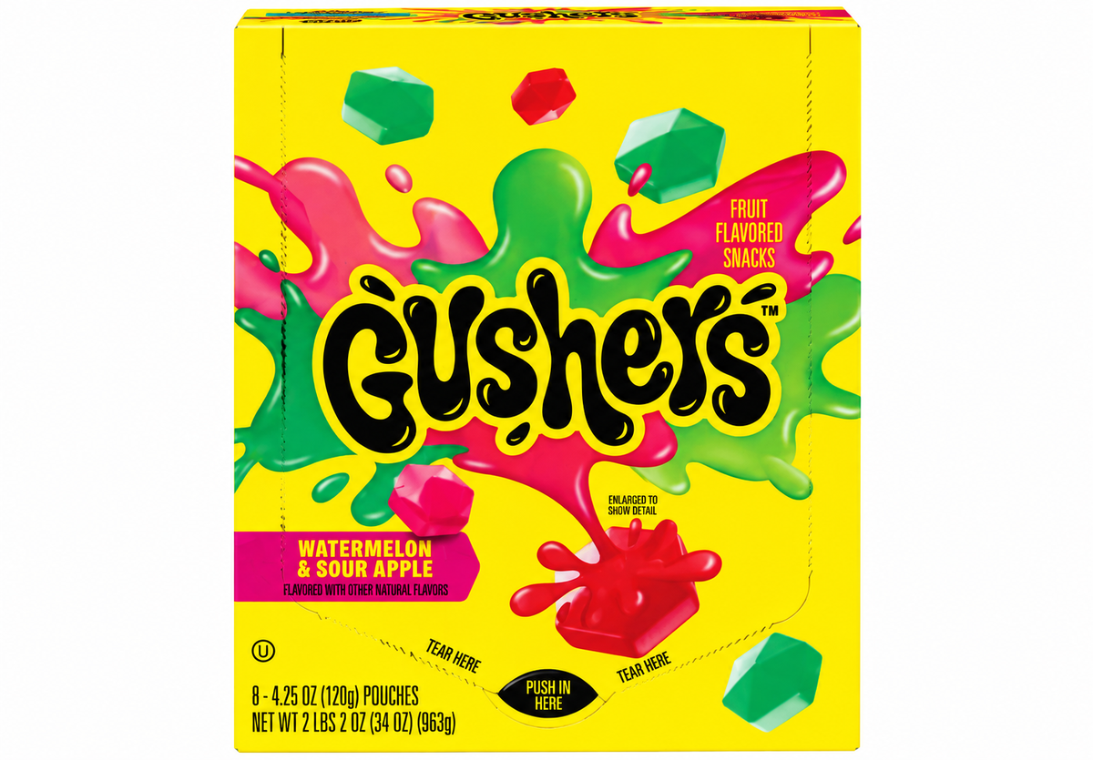 Gushers Watermelon & Sour Apple – 4.25 oz