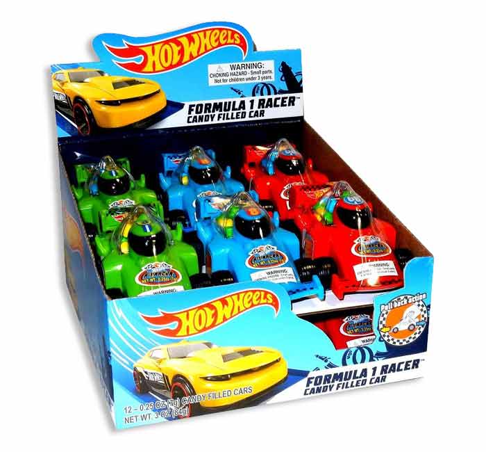 HOT WHEELS FORMULA 1 RACER CANDY FILLED