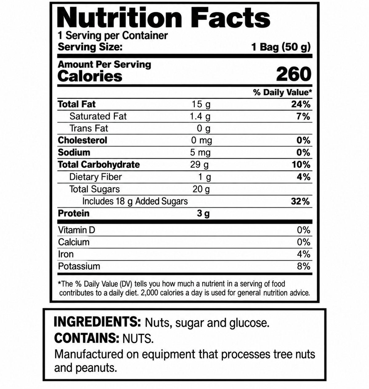 La Napolitana Caramelized Walnuts – 1.76 oz