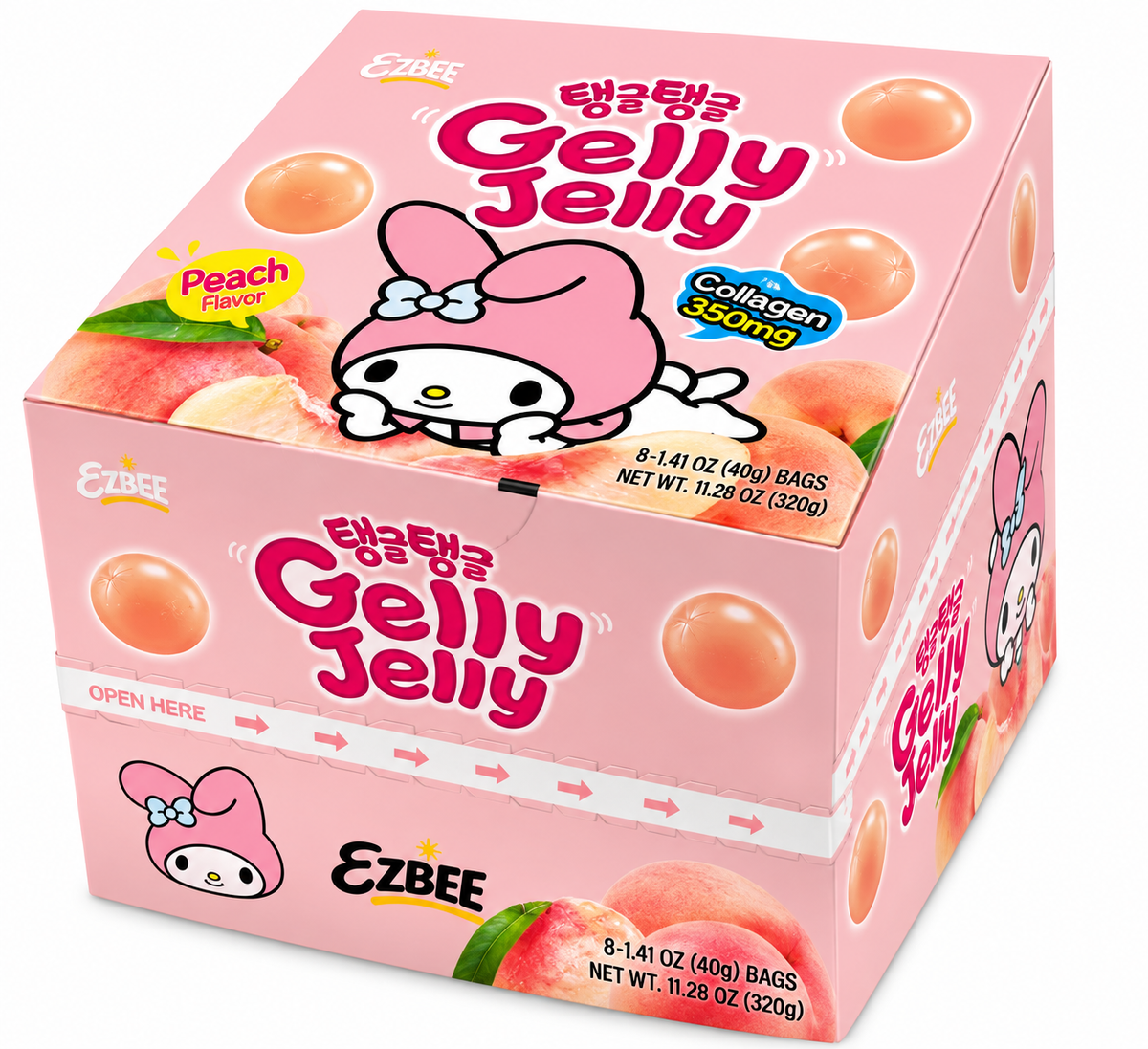 My Melody Gelly Jelly Peach Gummies – 1.41 oz