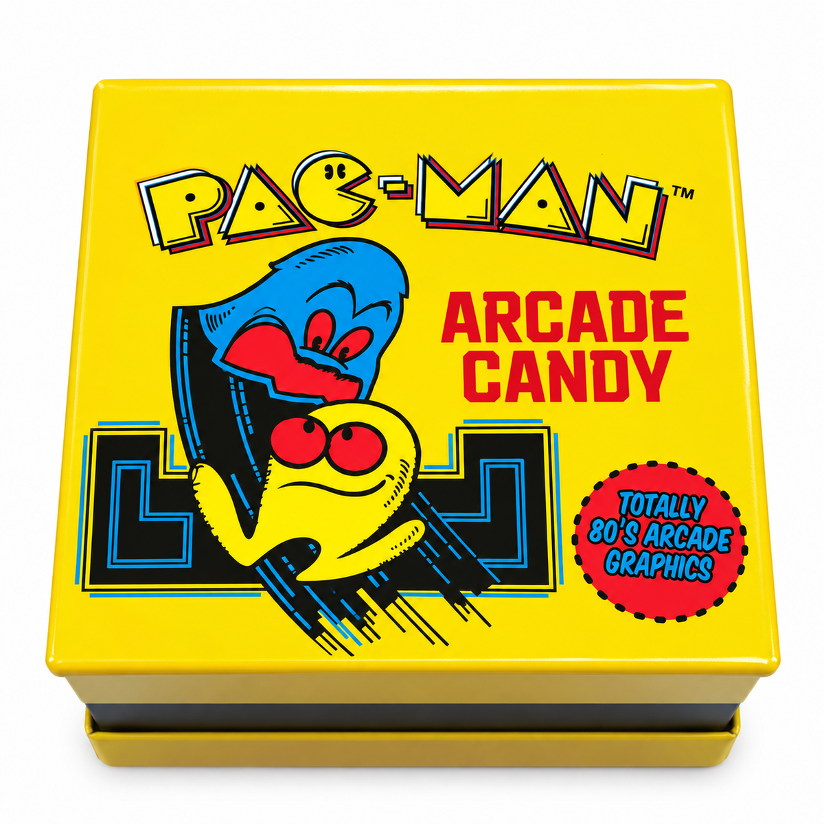 Pac-Man Arcade Tin with Strawberry Candy – 0.6 oz