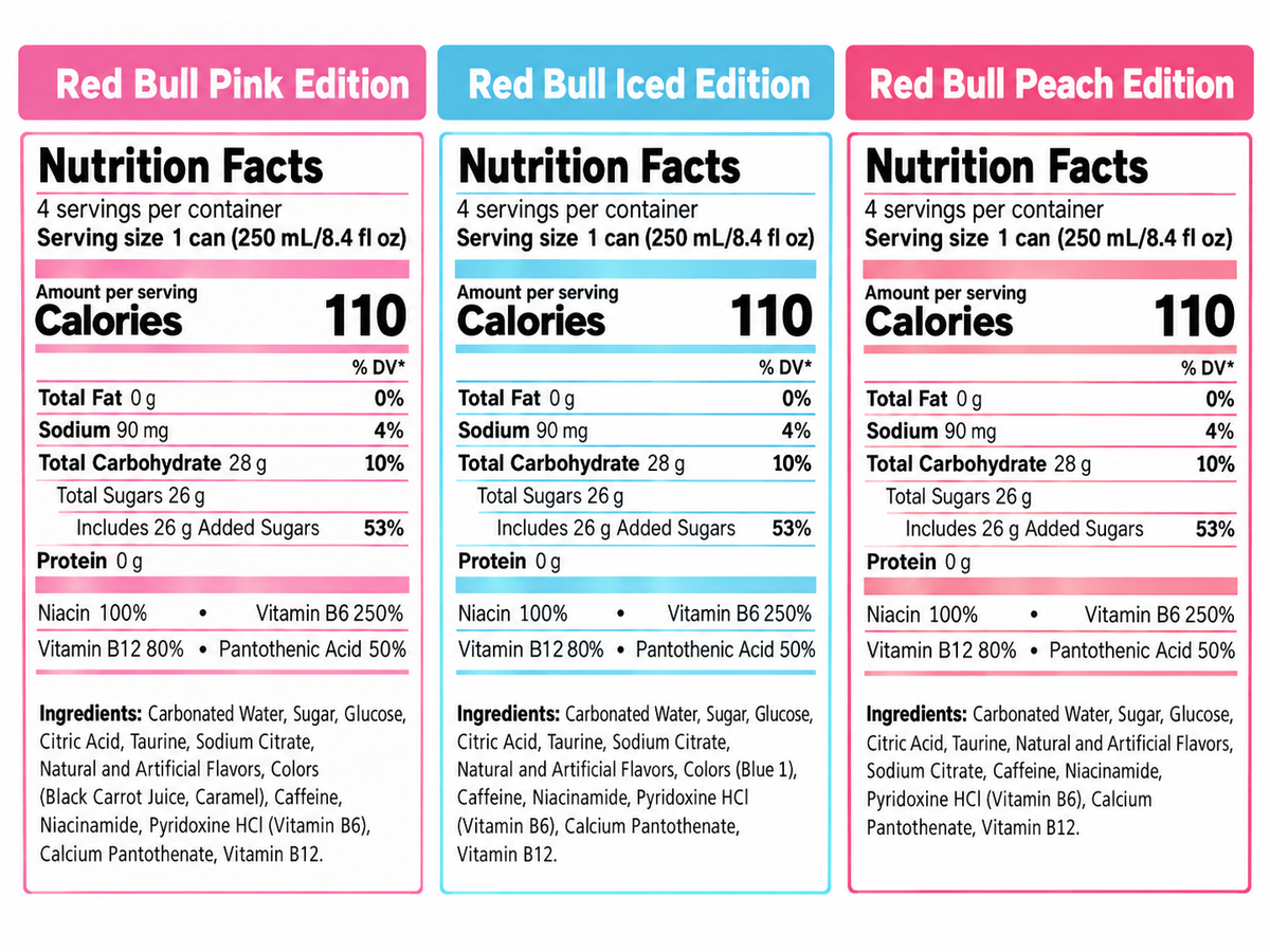 Red Bull Energy Drink – 8.4 oz | Choose Your Flavor