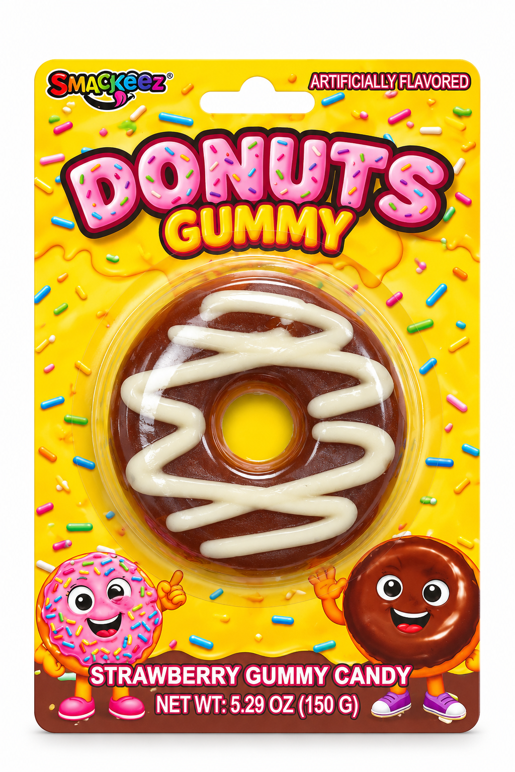 Smackeez Donuts Gummy Candy