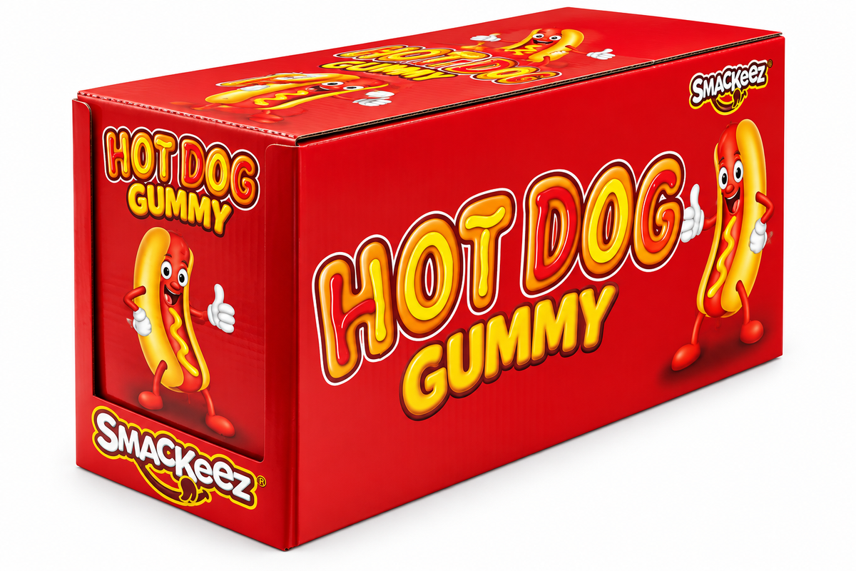 Smackeez Hot Dog Gummy Candy