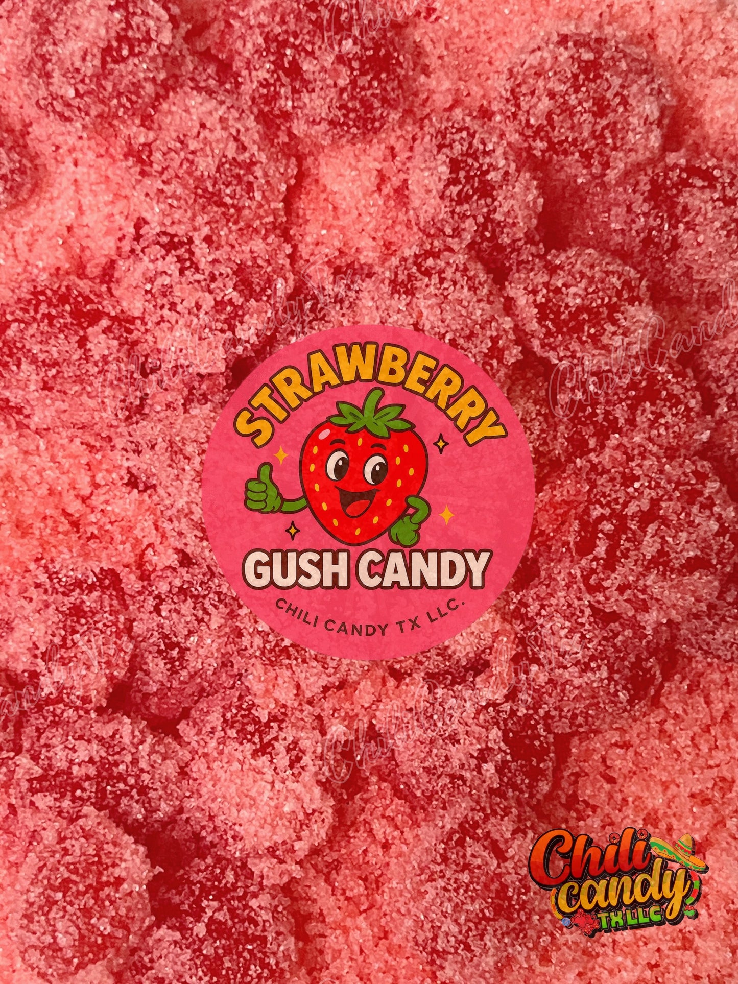 Sour Strawberry Gush Candy Trendy Viral Sour Candy