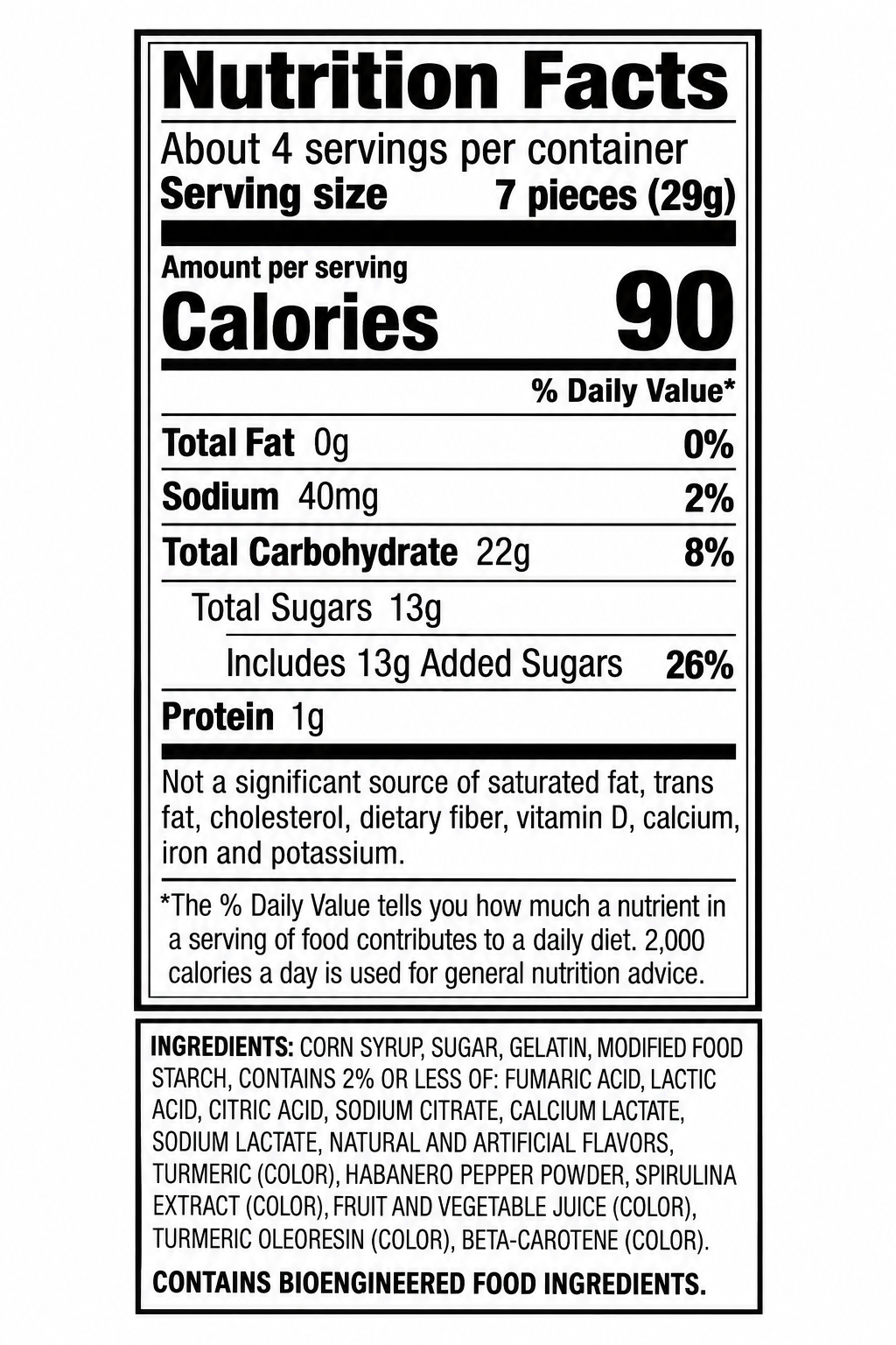 Trolli Spicy Crawlers Gummy Worms – 4.25 oz