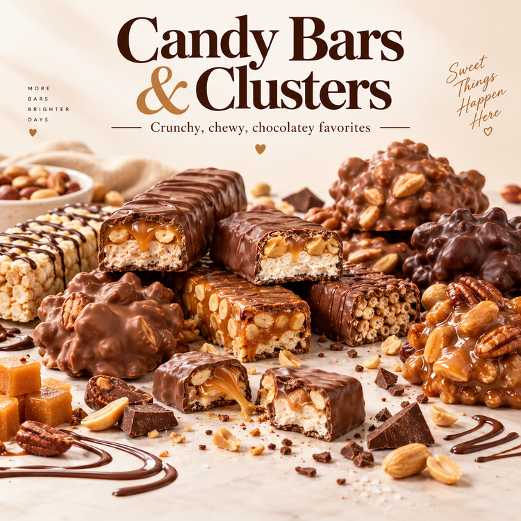 Candy Bars & Clusters