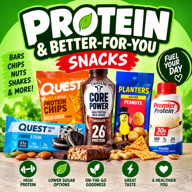 Protein & Better For You Snacks
