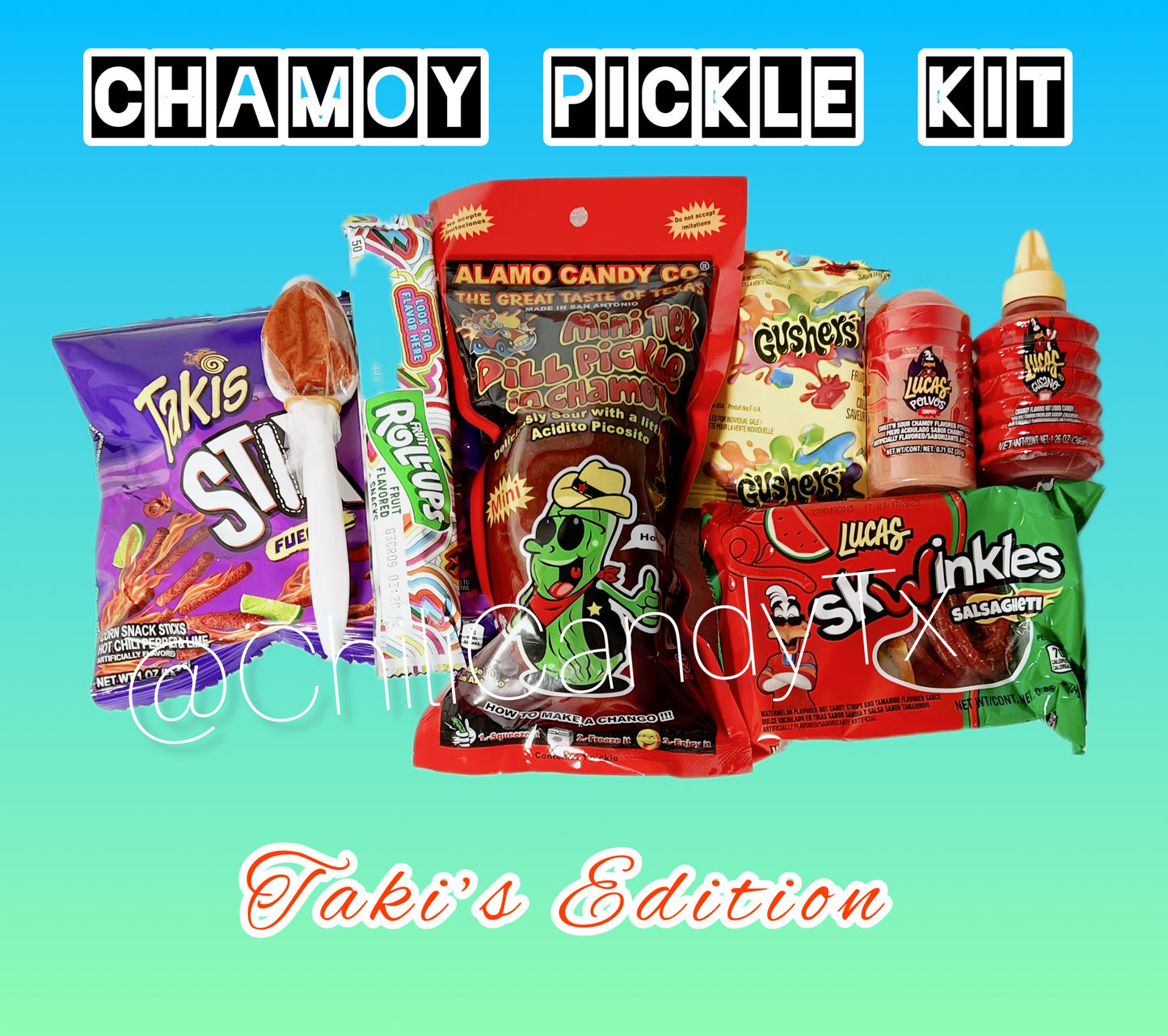 Chamoy Pickle Kit with Takis