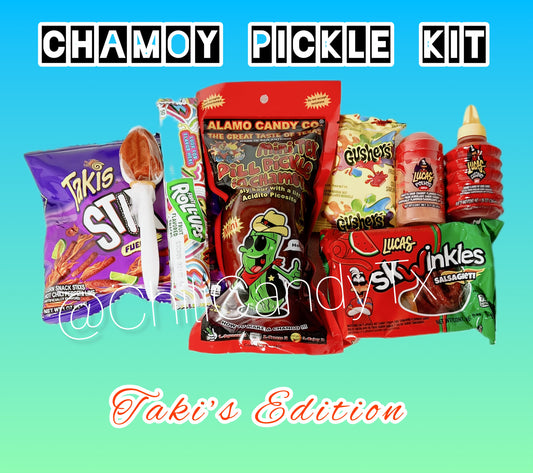 Chamoy Pickle Kit with Takis