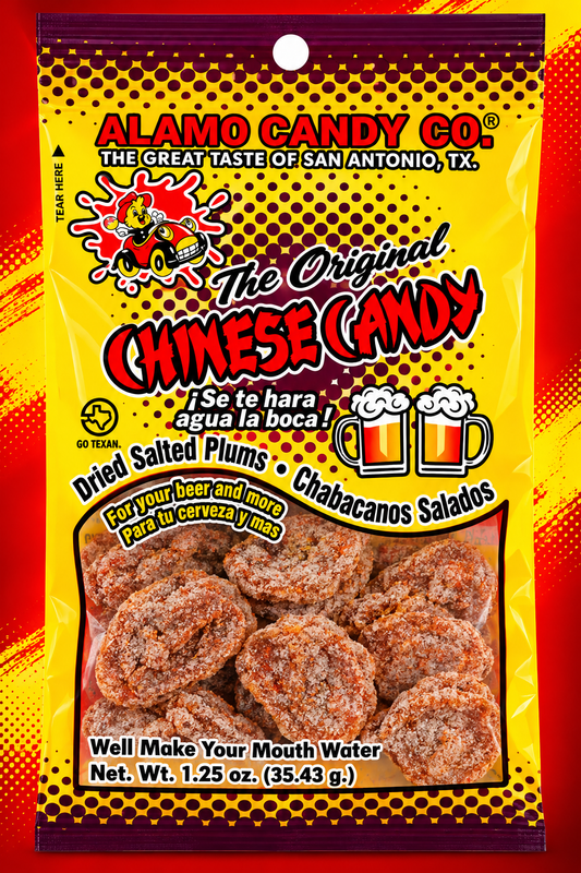 Alamo Candy Chinese Candy Dried Salted Plums