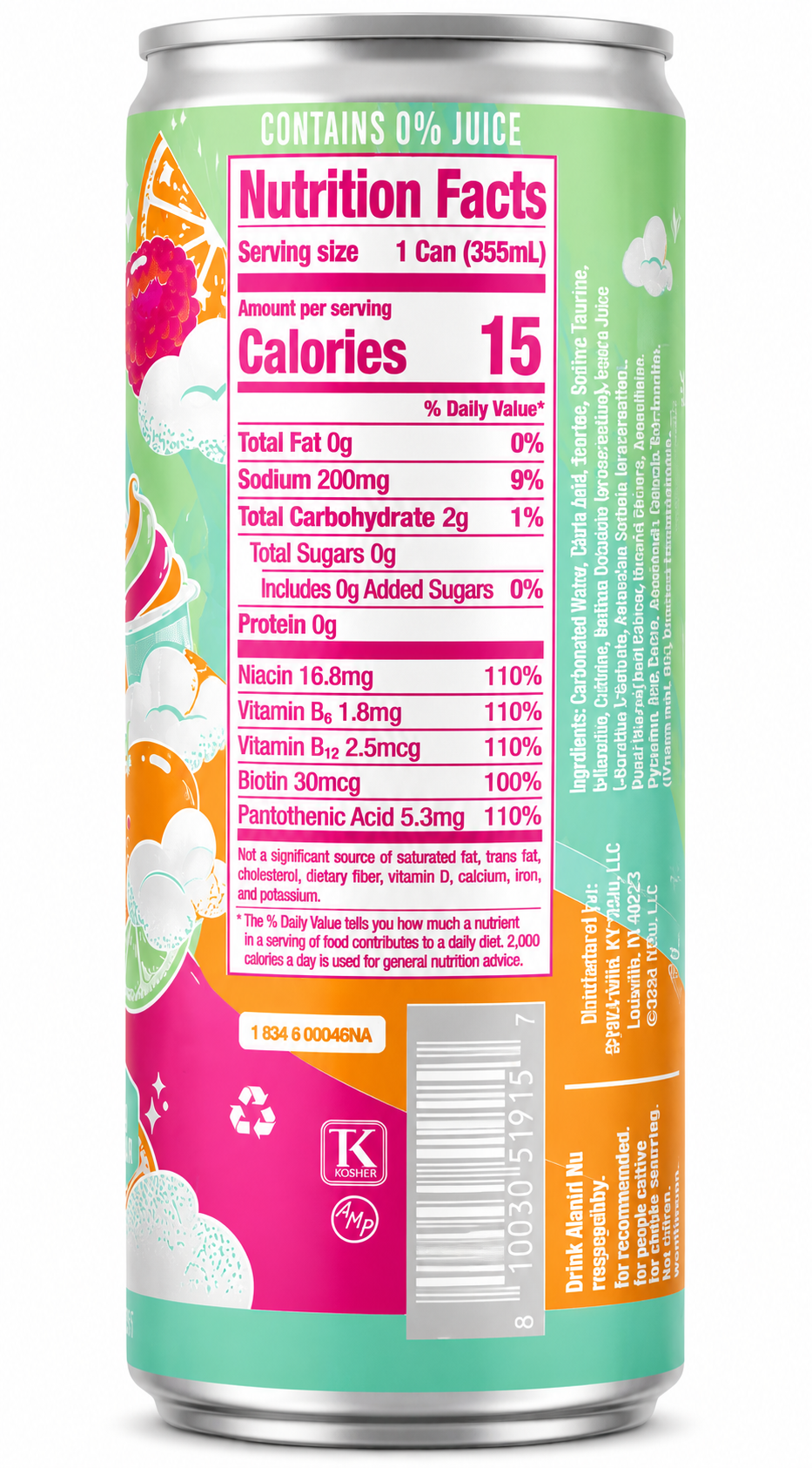 Alani Nu Sherbet Swirl 12oz