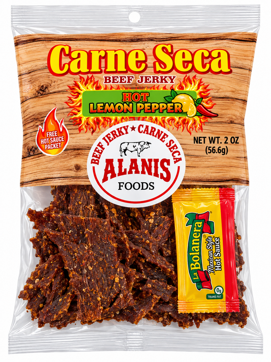 Alanis Foods Carne Seca Beef Jerky – 2 oz