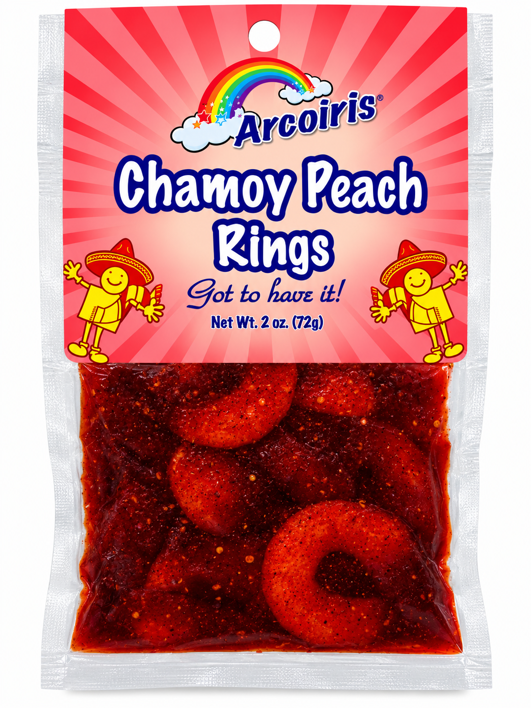 Arcoiris Chamoy Peach Rings