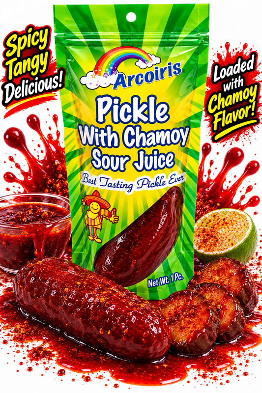 Arcoiris Chamoy Pickle with Chamoy Sour Juice