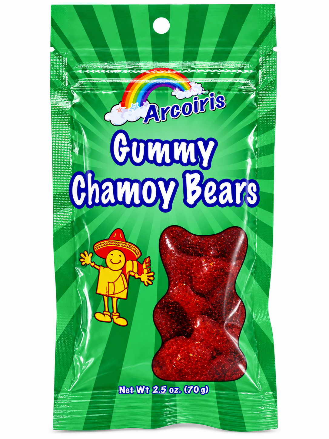 Arcoiris Gummy Chamoy Bears – 2.75 oz (Copy)