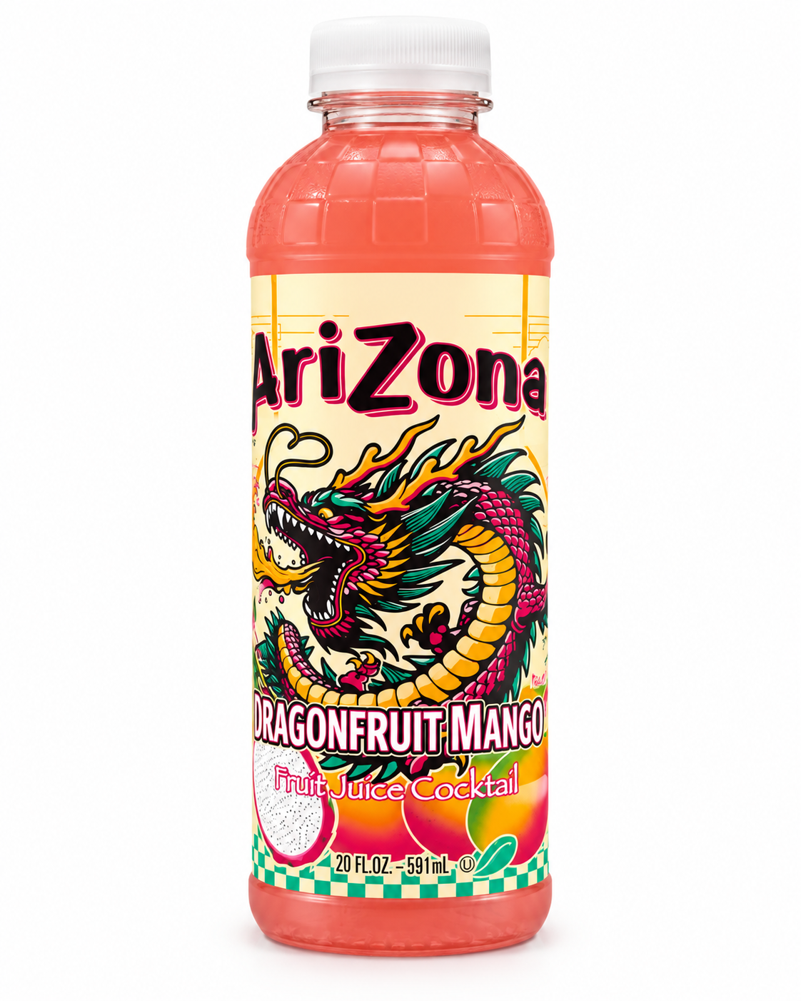 Arizona Dragon Fruit Mango – 20 oz Bottle