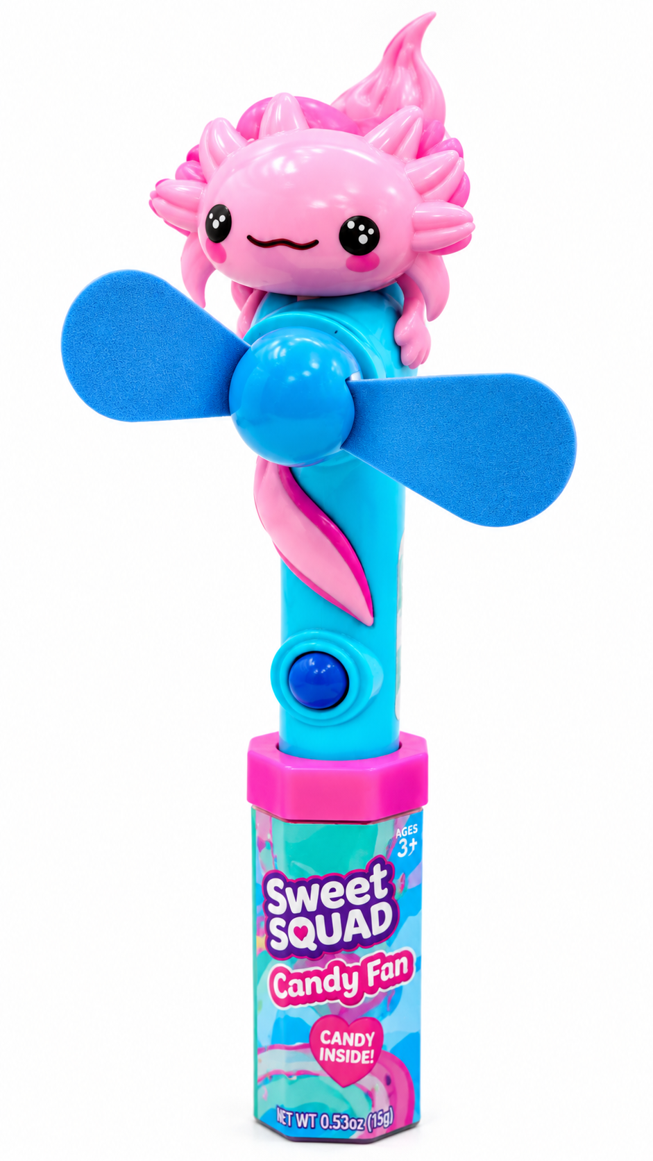 Sweet Squad Candy Fan- Fruit Flavored Candy Fan - 0.53oz