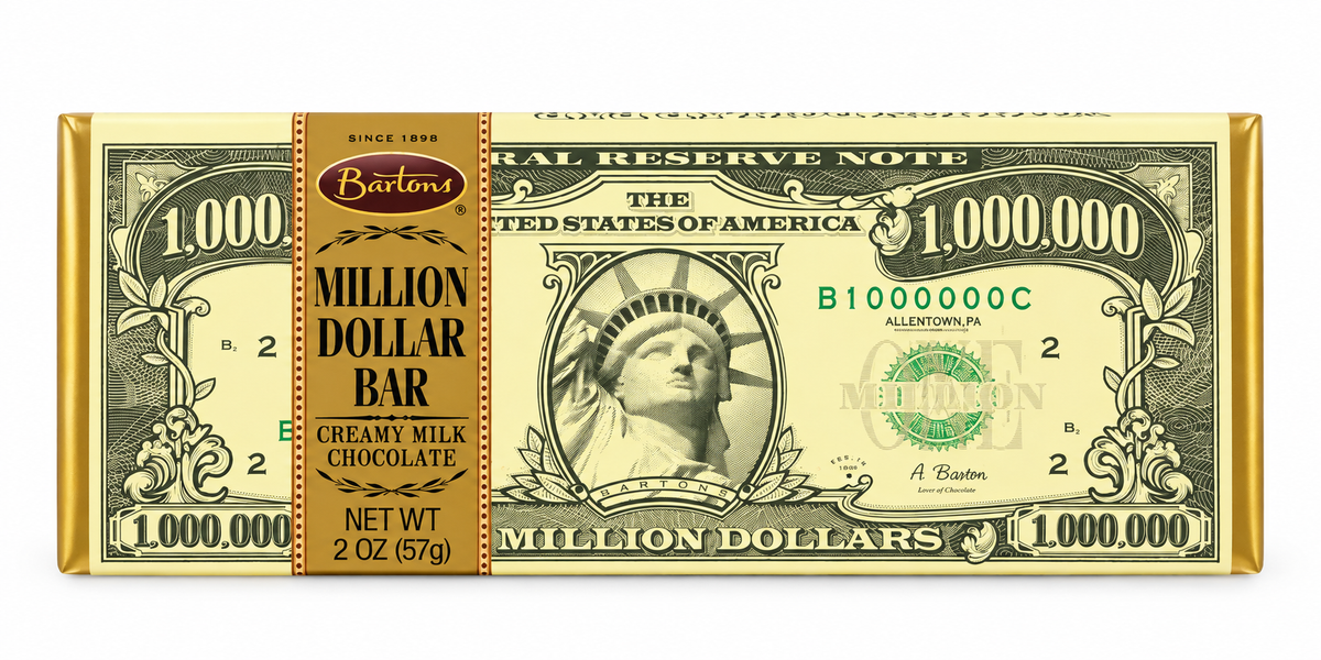 Bartons Million Dollar Bar Milk Chocolate – 2 oz