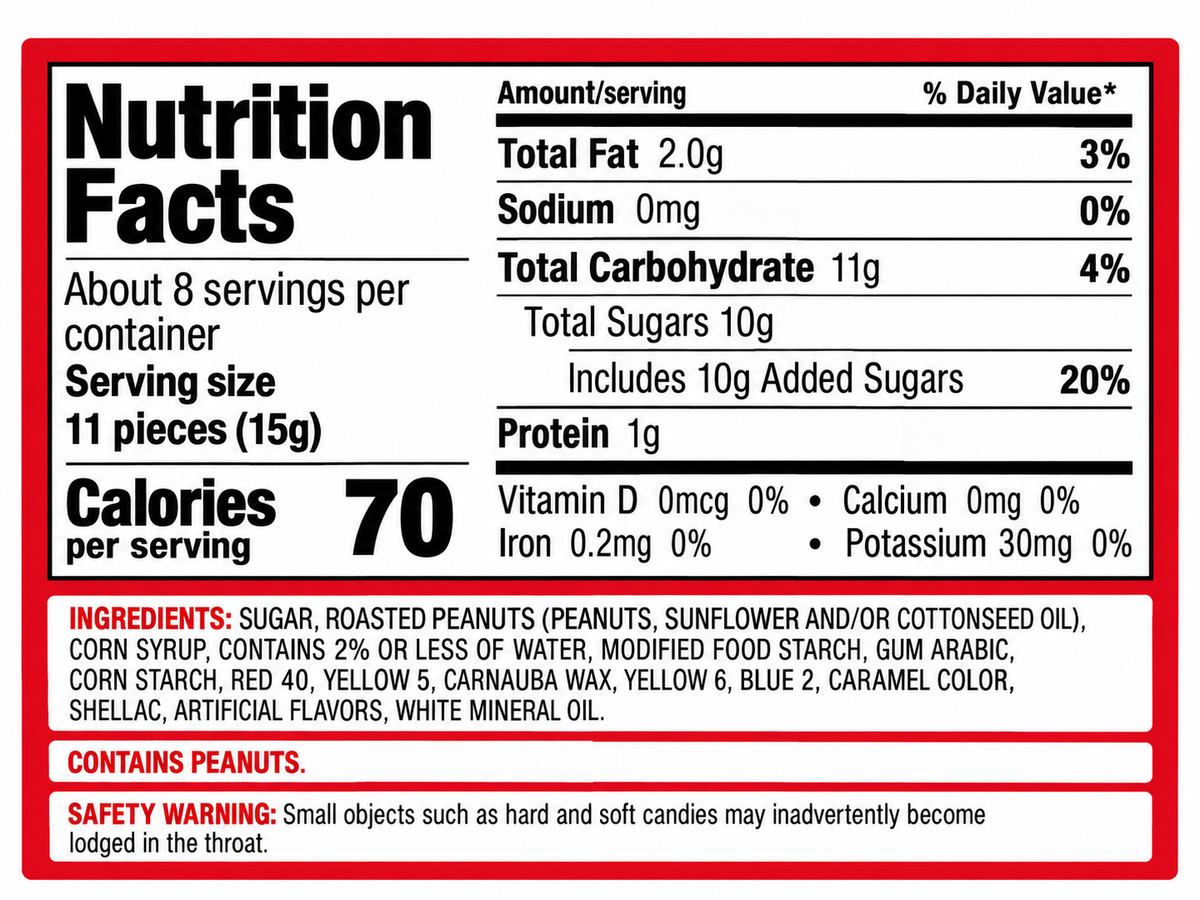 Boston Baked Beans Candy-Coated Peanuts – 4.3 oz