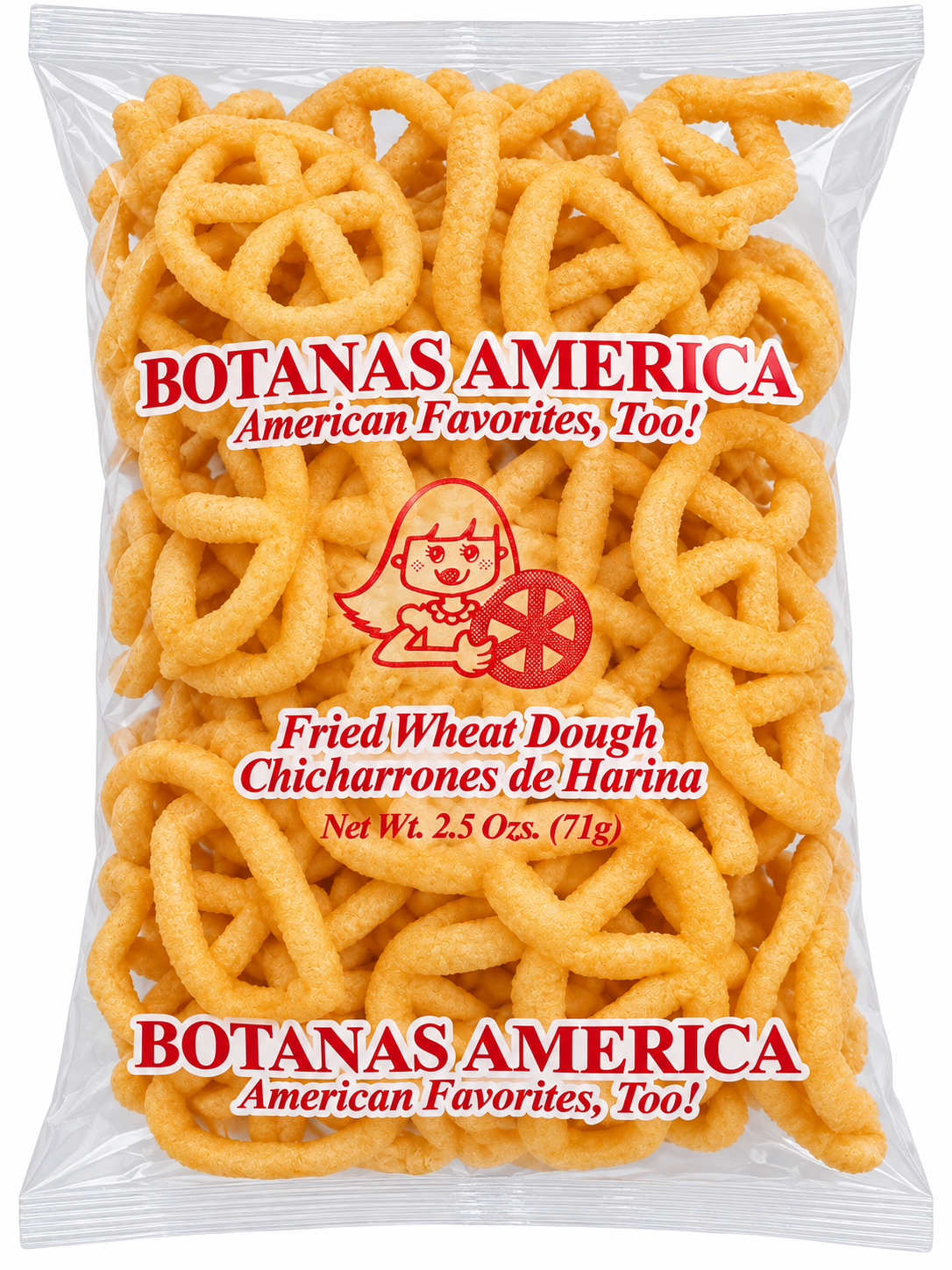 Botanas America Chicharrones de Harina – 2.5 oz