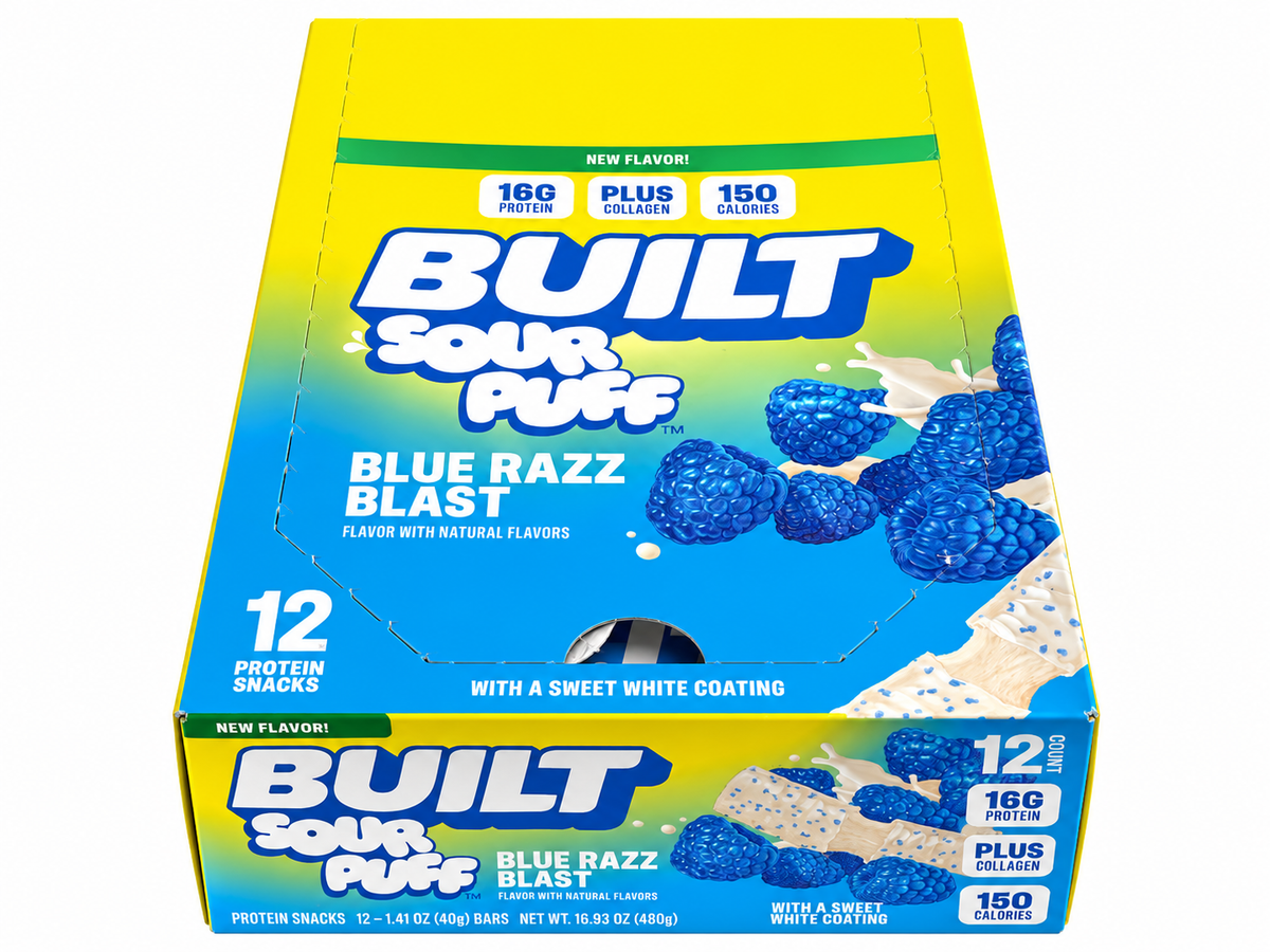 BUILT Puff Protein Bars – Choose Your Flavor