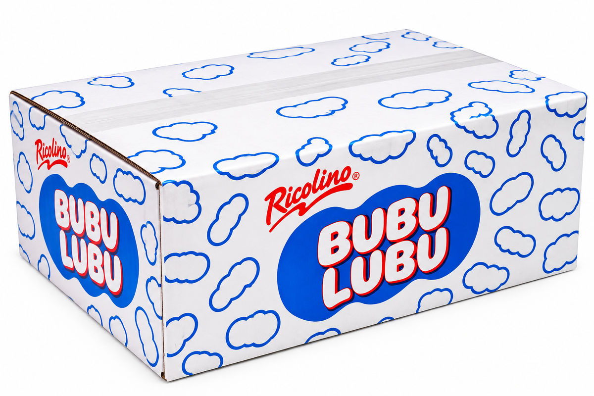 Ricolino Bubulubu Strawberry Marshmallow Candy