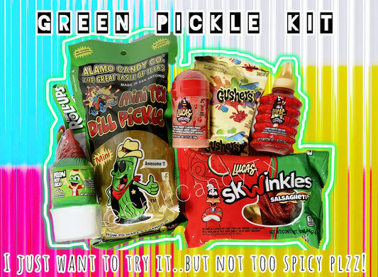 Original Green Pickle Kit "I JUST WANT TO TRY IT, BUT NOT TOO SPICY PLZZ!"