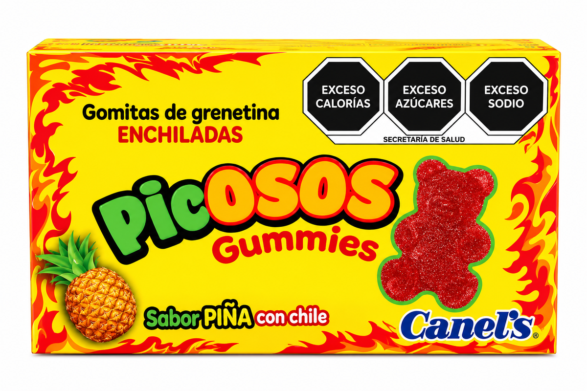 Canel’s Picosos Pineapple con Chile Gummies – 85 g