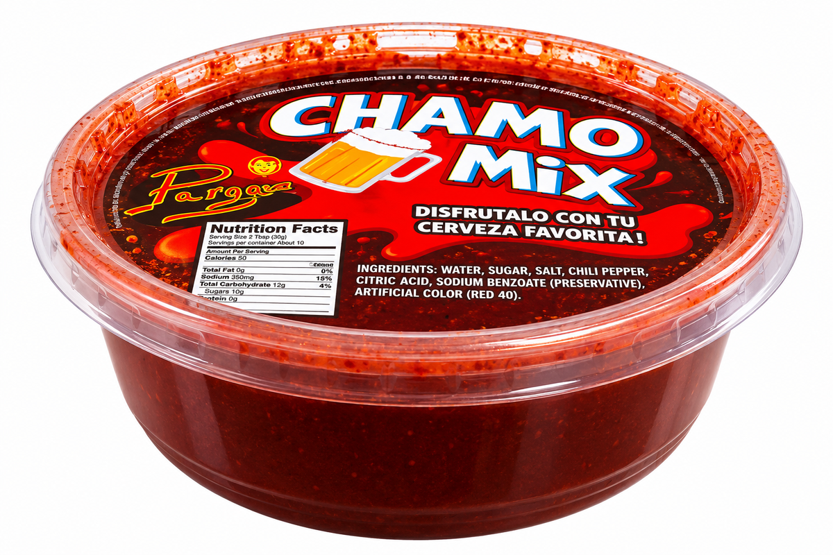 Parga Chamo Mix Chamoy & Chili Powder – 9 fl oz