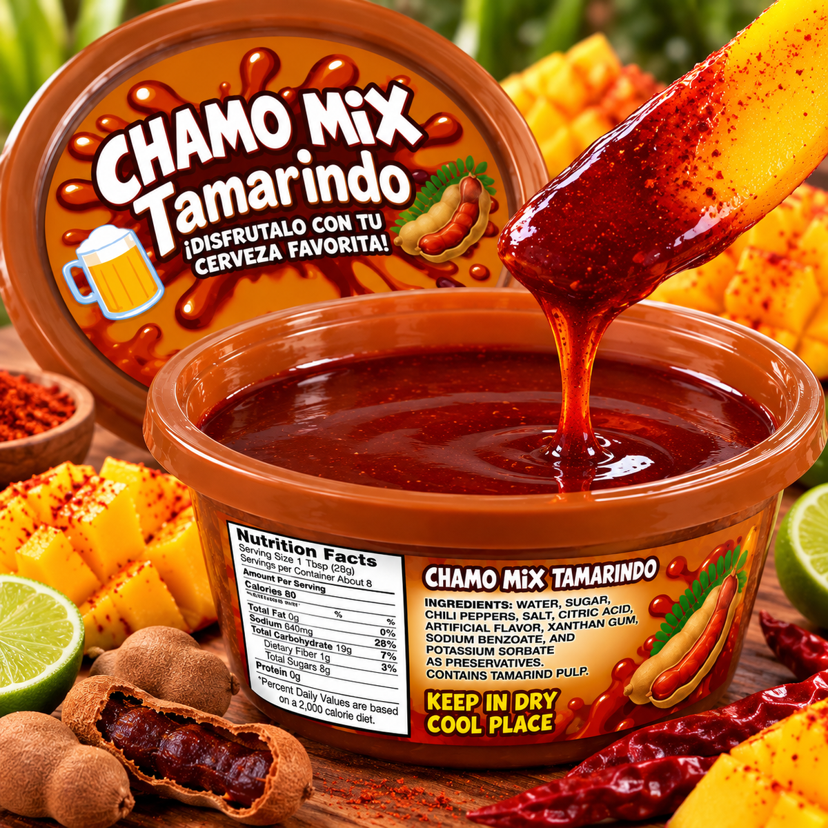 Parga Chamo Mix Tamarindo – 8 oz