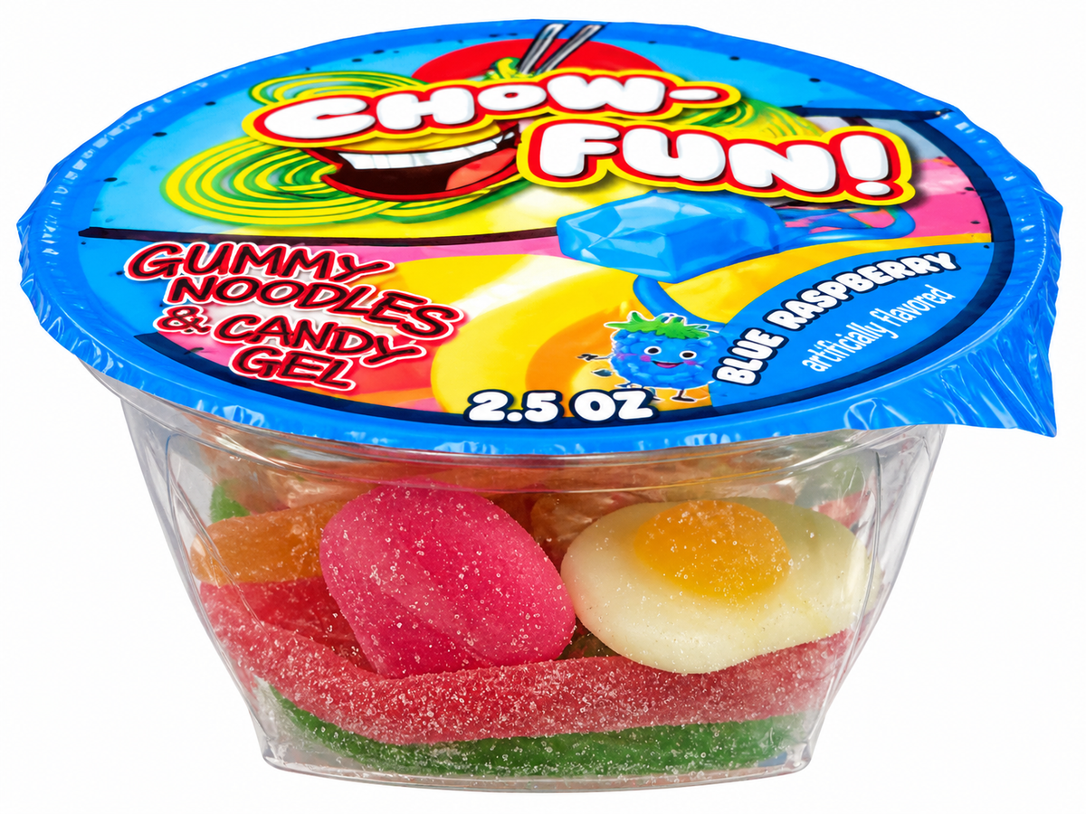 Chow Fun! Gummy Noodle Bowl – 2.5 oz