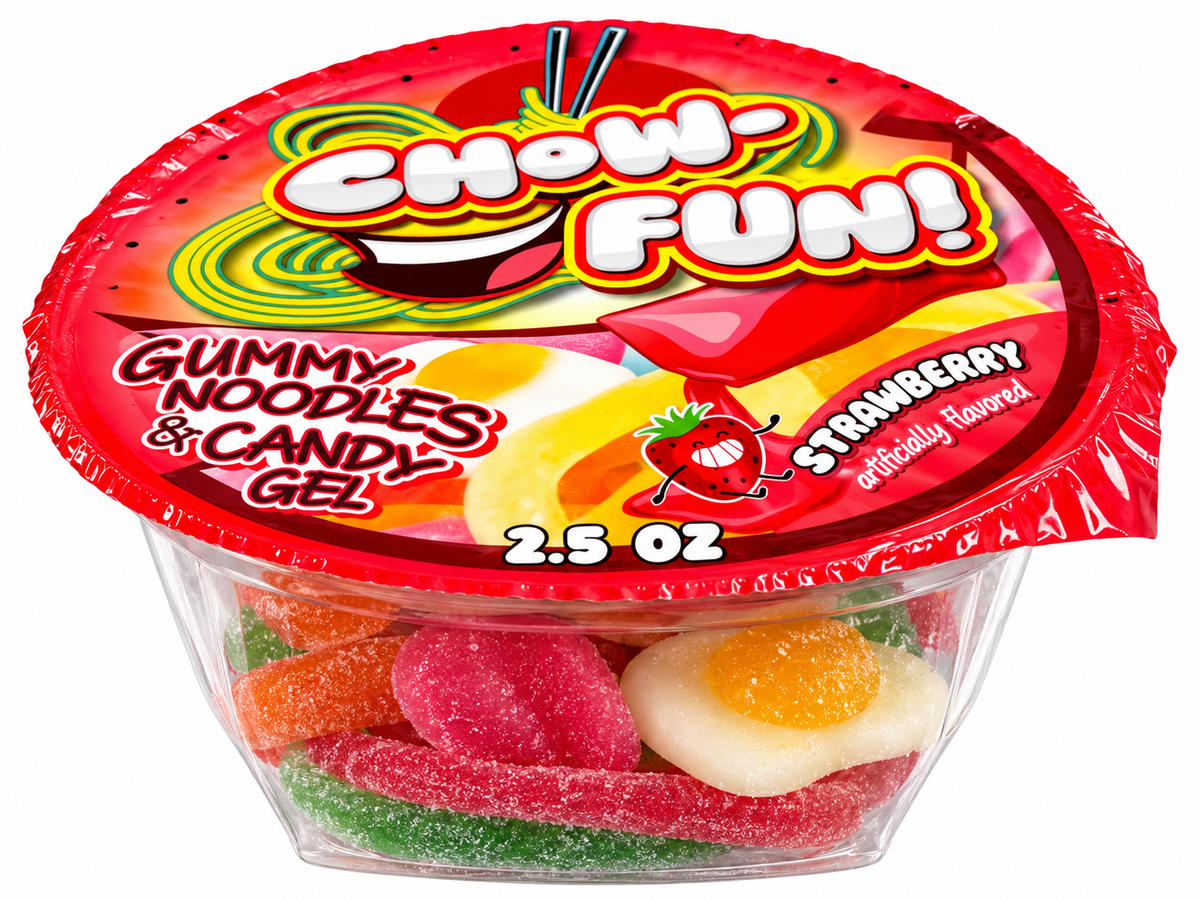 Chow Fun! Gummy Noodle Bowl – 2.5 oz