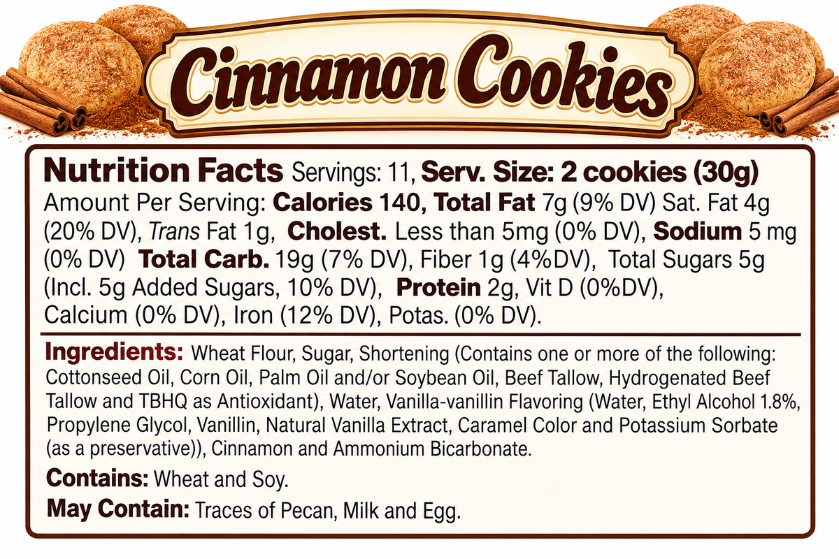 Don Deli Mexican Cookies & Pastries – Choose Your Variety