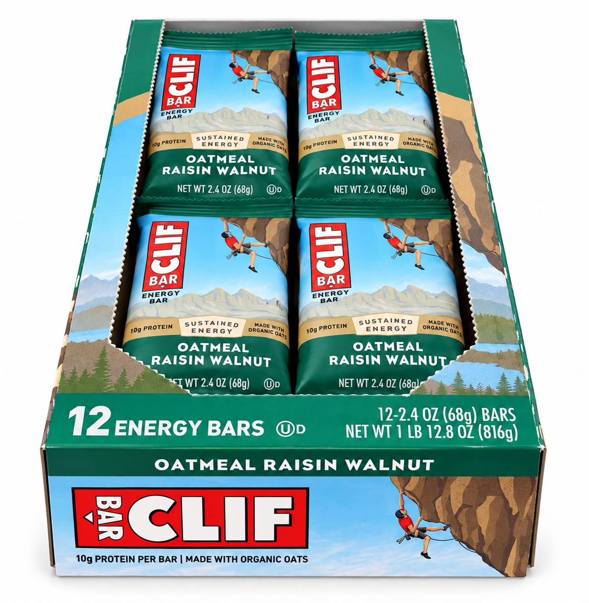 CLIF Bar Oatmeal Raisin Walnut – 2.4 oz