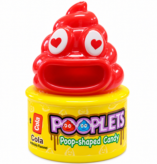 Pooplets Poop-Shaped Candy – Cola Flavor 0.53 oz