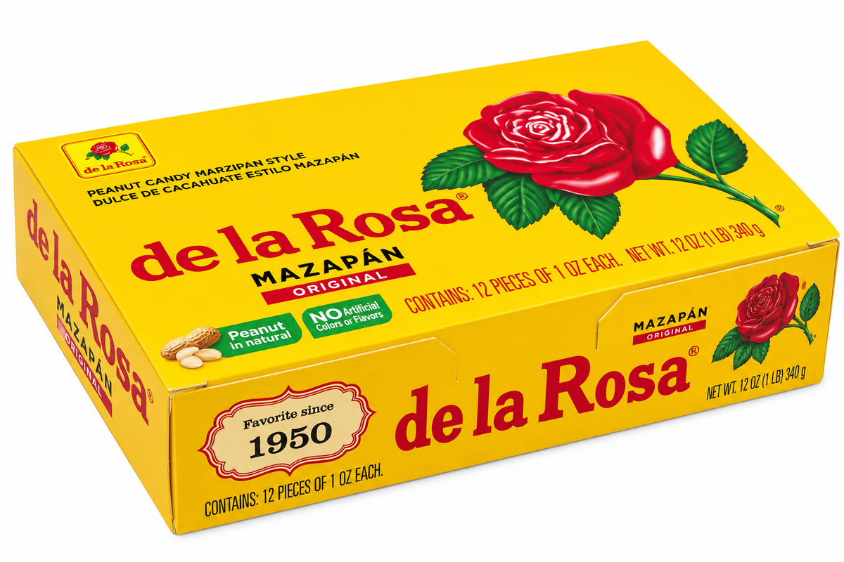 De La Rosa Mazapán Original Peanut Candy