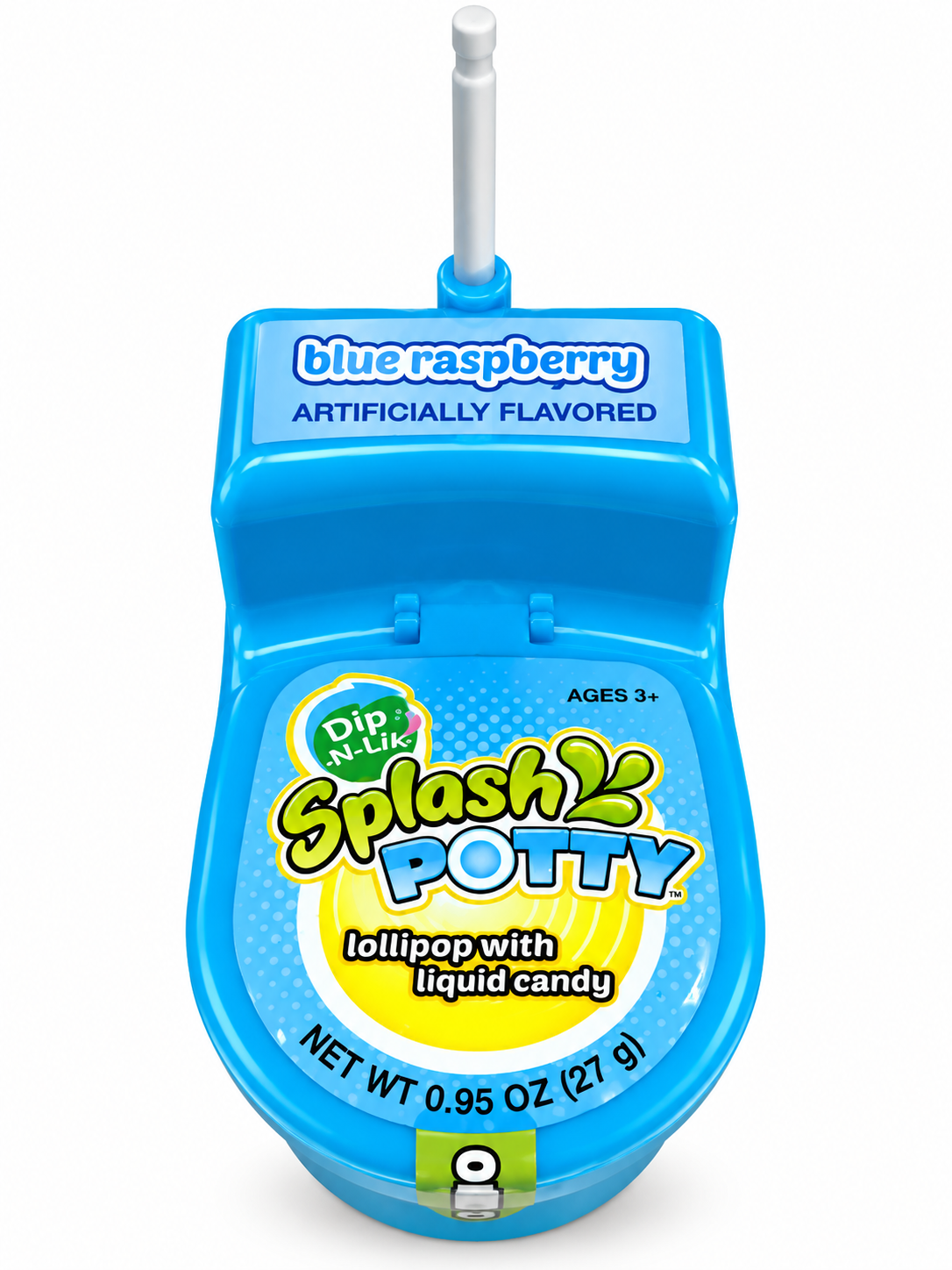 Dip-N-Lik Splash Potty Lollipop with Liquid Candy – 0.95 oz