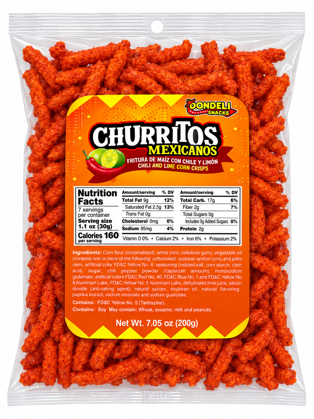 Don Deli Mexican Churritos & Fiesta Mix – 7 oz