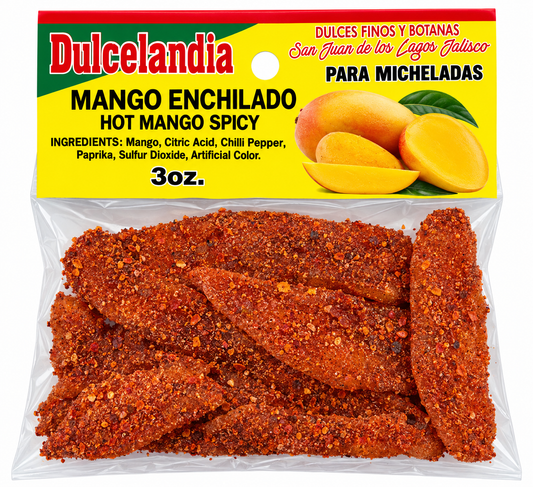 Dulcelandia Mexican Tamarind & Spicy Mango Candy – 3 oz