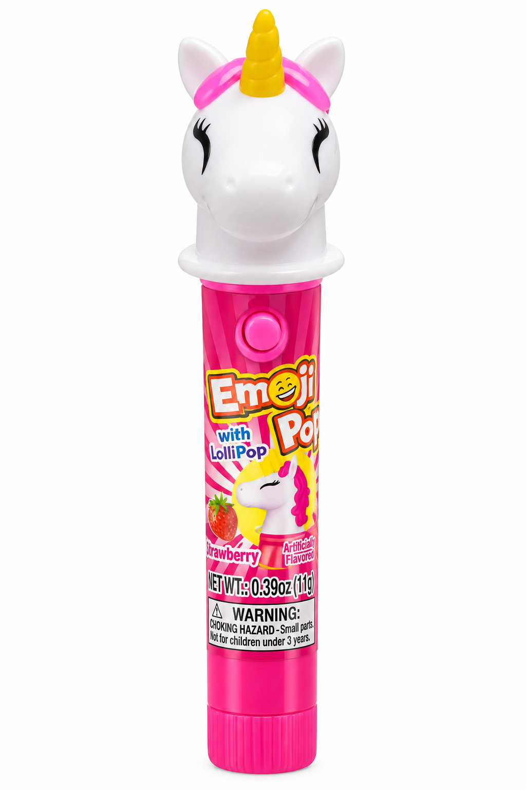 Kidsmania Emoji Pop Light-Up Lollipop -0.39oz