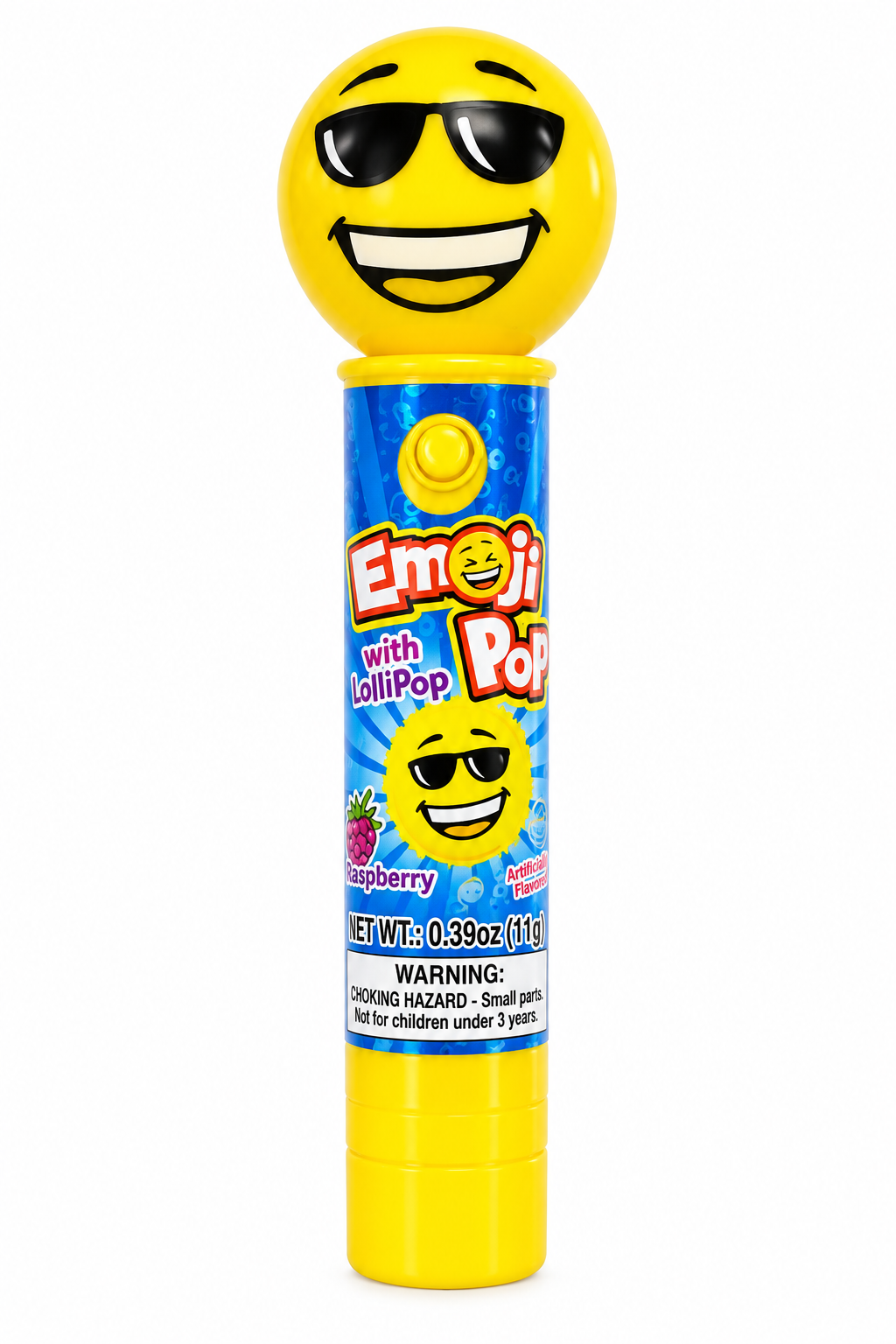 Kidsmania Emoji Pop Light-Up Lollipop -0.39oz
