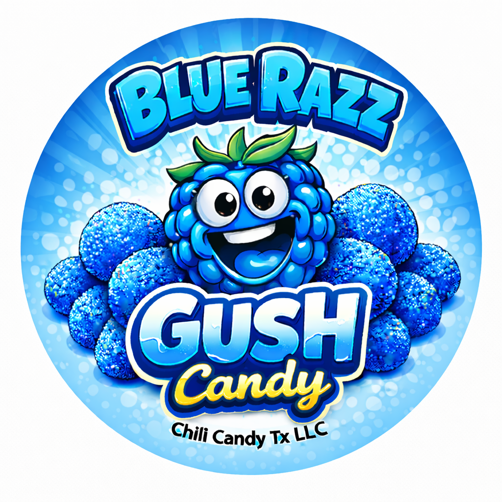 Sour Blue Razz Gush Candy Trendy Viral Sour Candy (Copy)