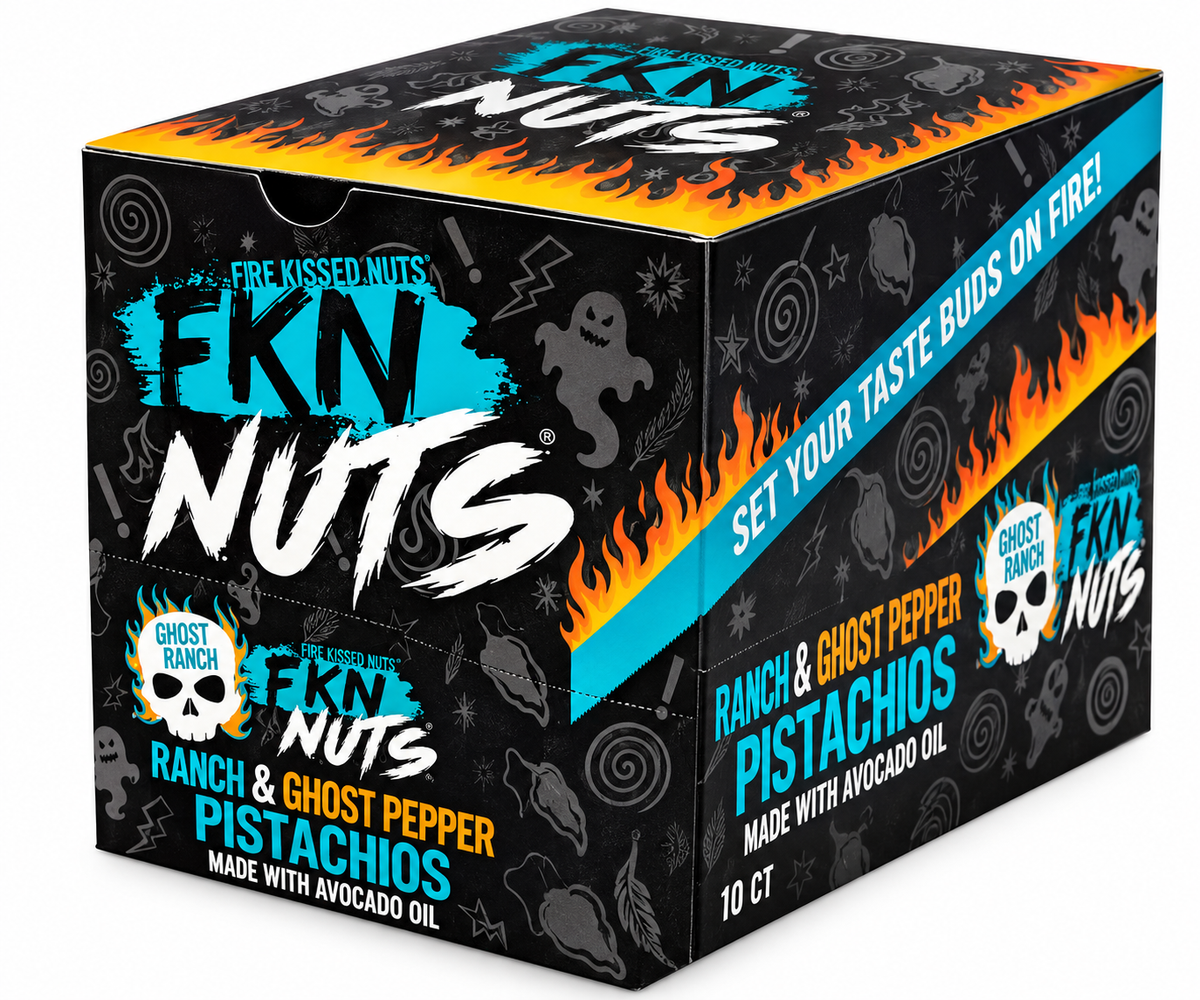 FKN Nuts Ghost Ranch – Ranch & Ghost Pepper Pistachios