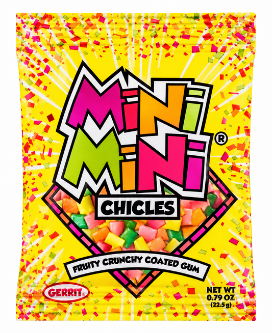 Gerrit’s Mini Mini Chicles Fruit Gum – 0.79 oz