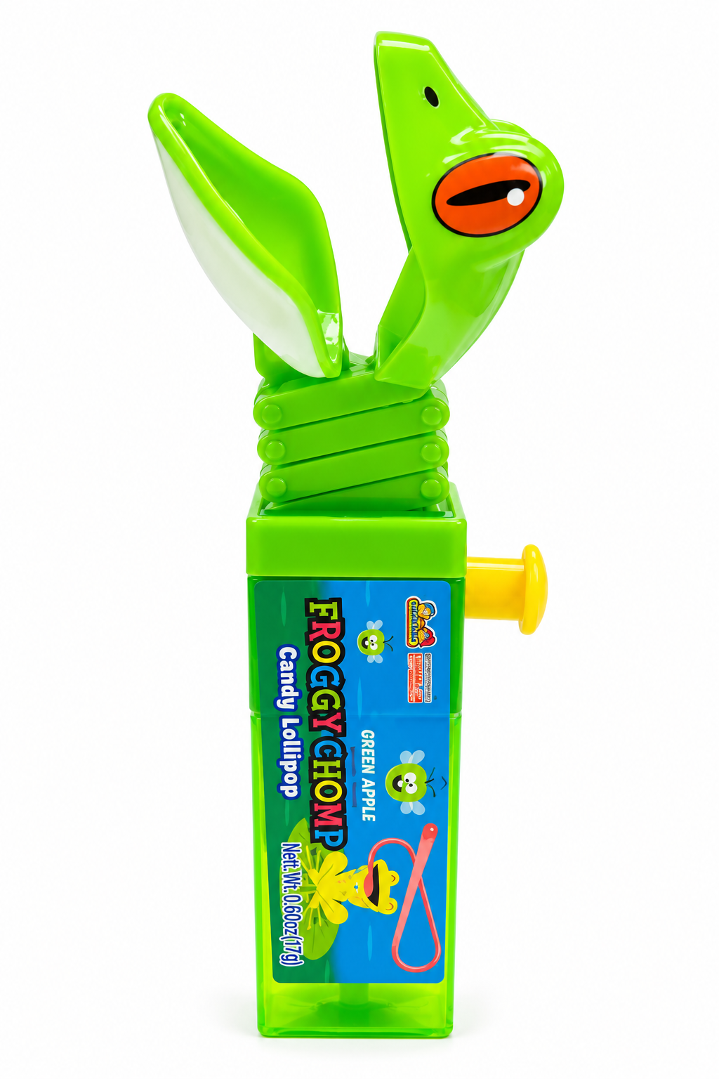 Kidsmania Froggy Chomp Lollipop Candy Toy - 0.6oz