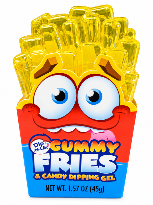 Gummy Fries Dip-N-Lik with Candy Dipping Gel – 1.57 oz
